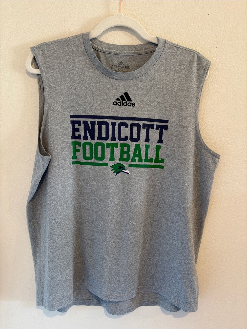 adidas creator tee Endicott College Football